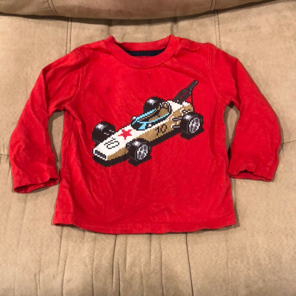 Gap boys red 18-24 months long sleeve shirt